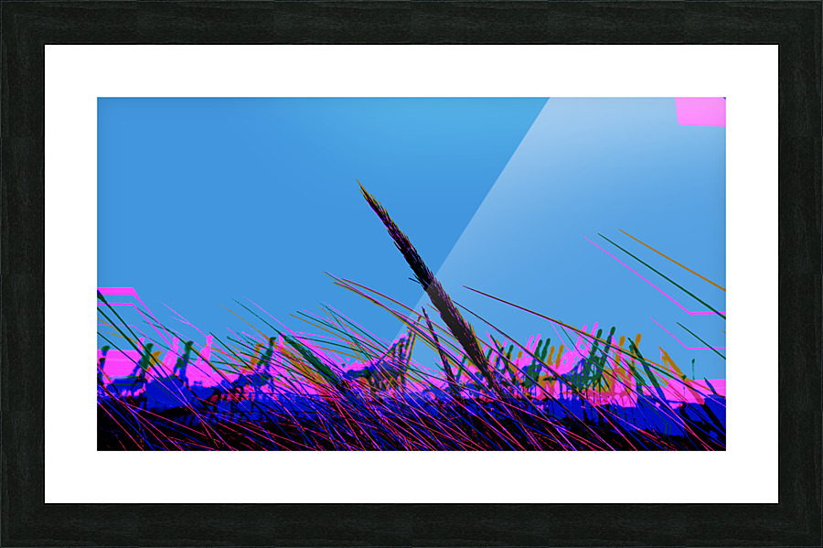 Swept 2 Picture Frame print