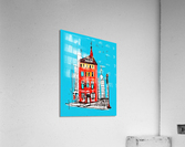 A building in Paris Acrylic Print