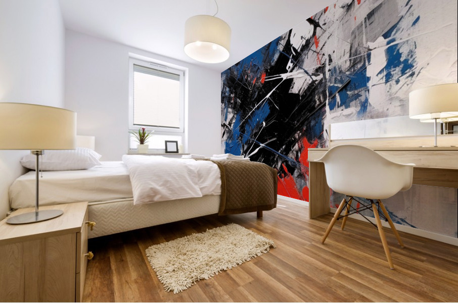 Modern design painting Mural print
