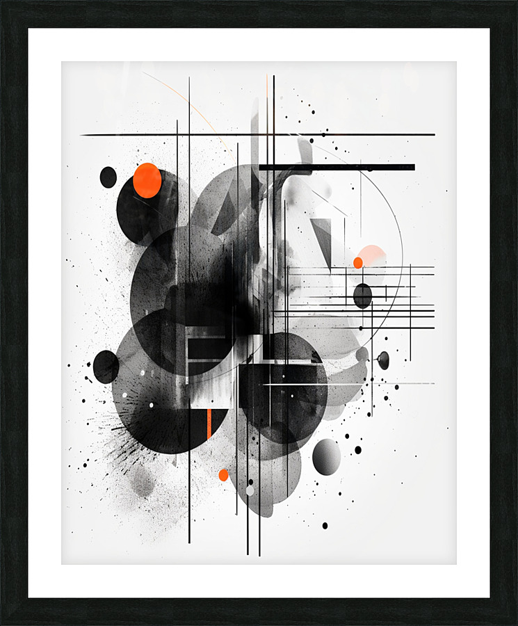 Abstract art Picture Frame print