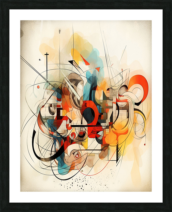 Space travel Picture Frame print