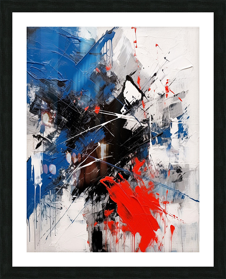 Modern design painting Picture Frame print