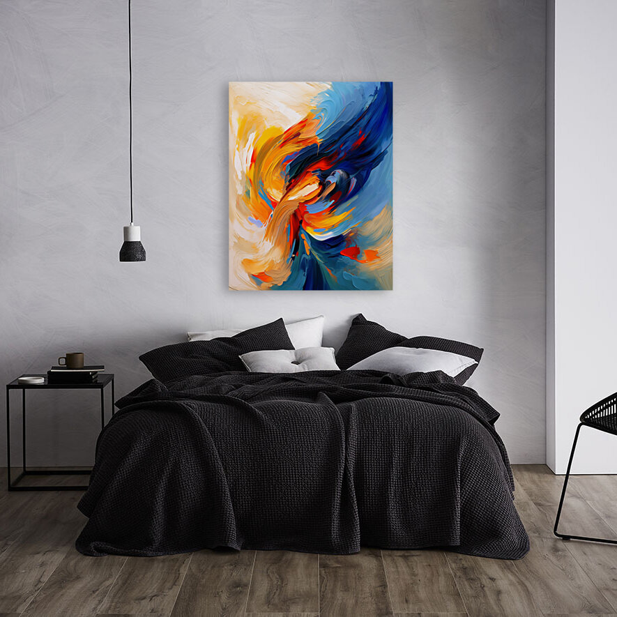 modern paint stain Reproduction