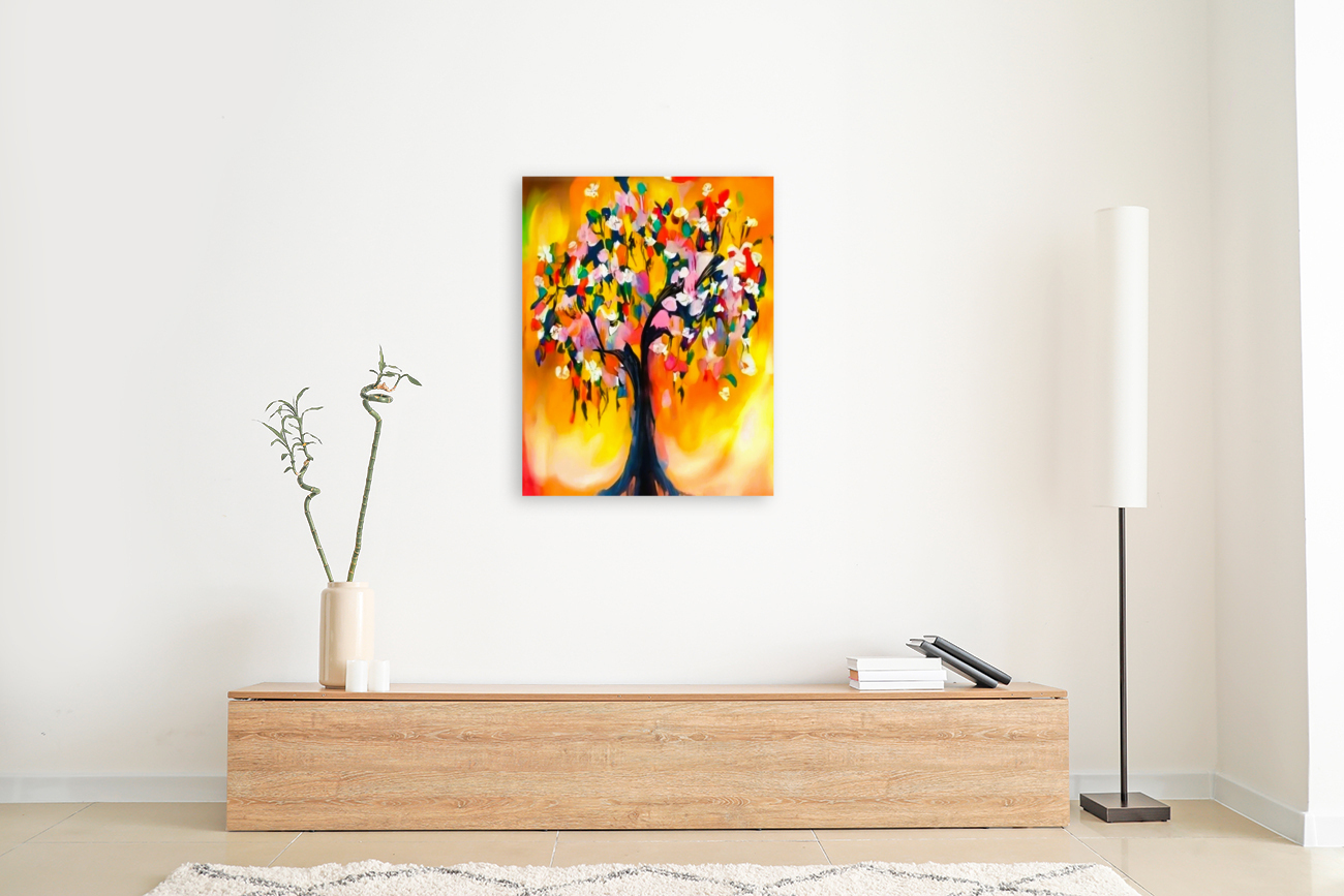 Magic tree painting Reproduction