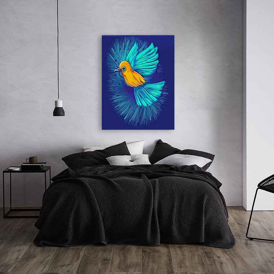 Magic Bird Wall Art Reproduction