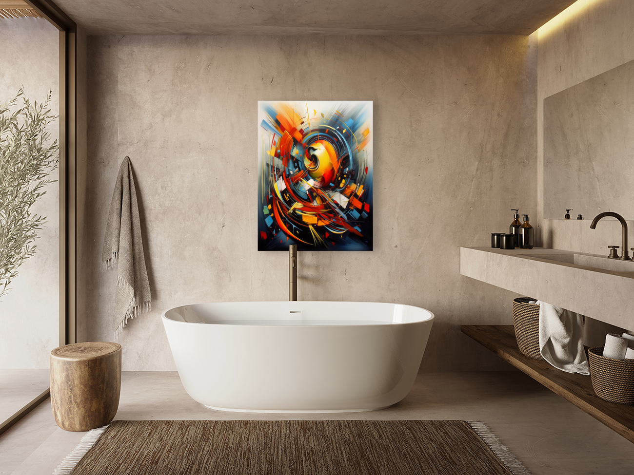 modern abstract art Reproduction