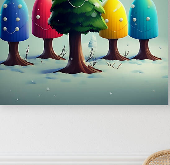 Poster of the forest by Aroness