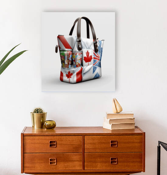 modern bag print poster picture for my room by Aroness