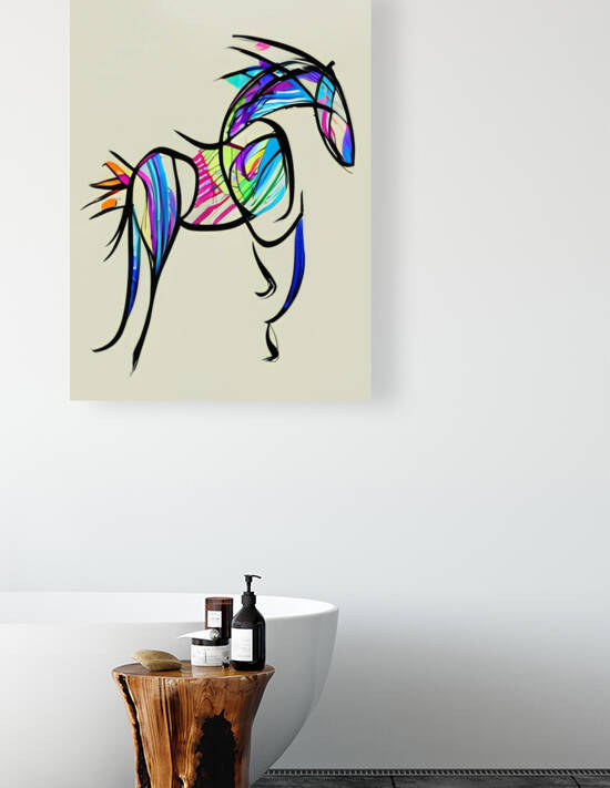 trendy painting for my living room by Aroness