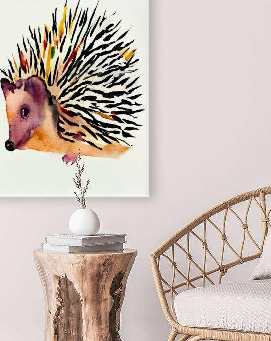 Colorful modern painting on canvas by Aroness