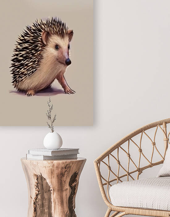 Trendy parental bedroom wall painting by Aroness