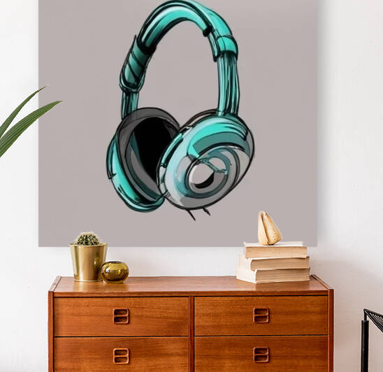 Modern wall painting by Aroness