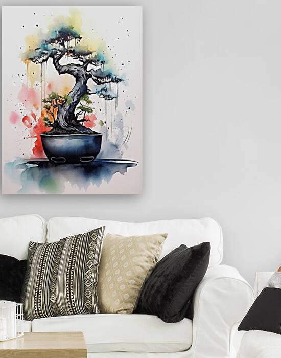 Trendy Painting on Canvas Adult Bedroom by Aroness
