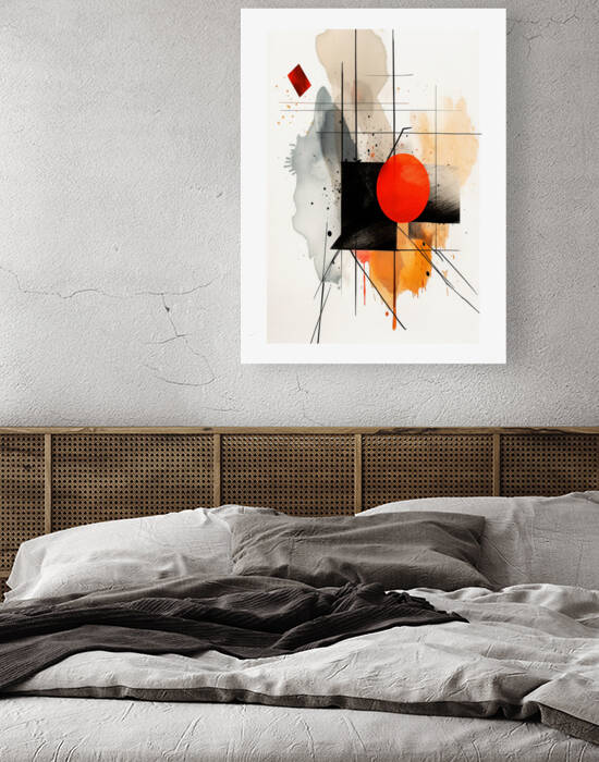 Original and modern wall painting by Aroness