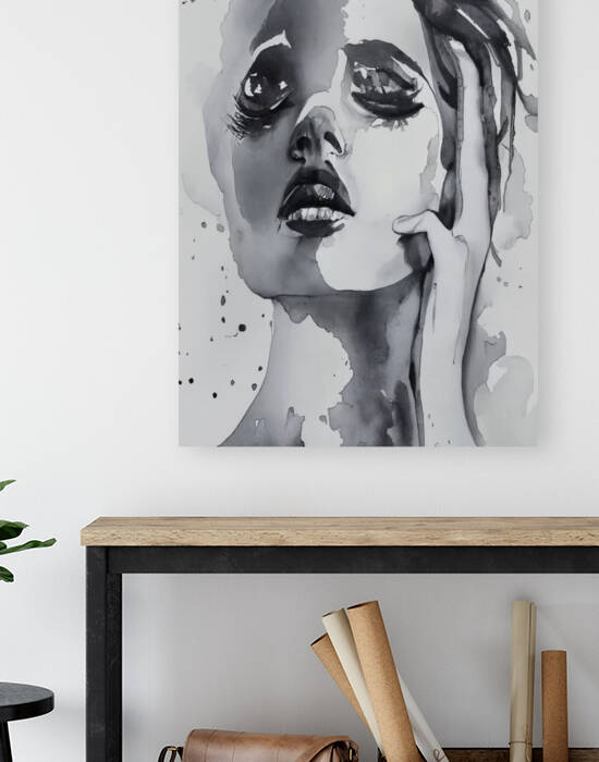 Modern woman portrait by Aroness