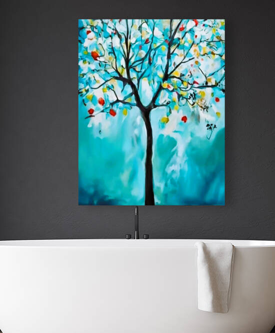 Mural Wall art decoration Wall art Abstract art by Aroness