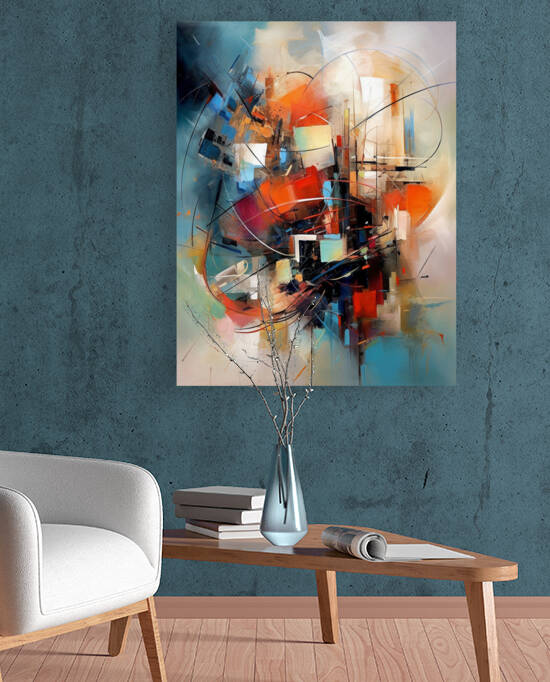 Wall painting wall art decoration fresco by Aroness