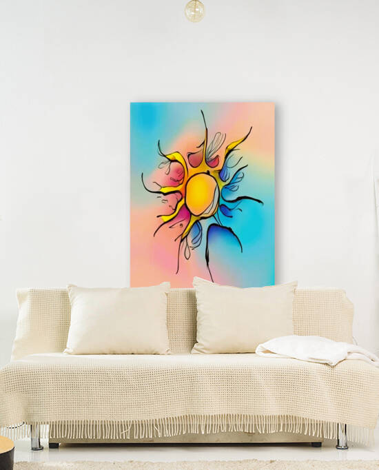 The Sun Wall Art by Aroness