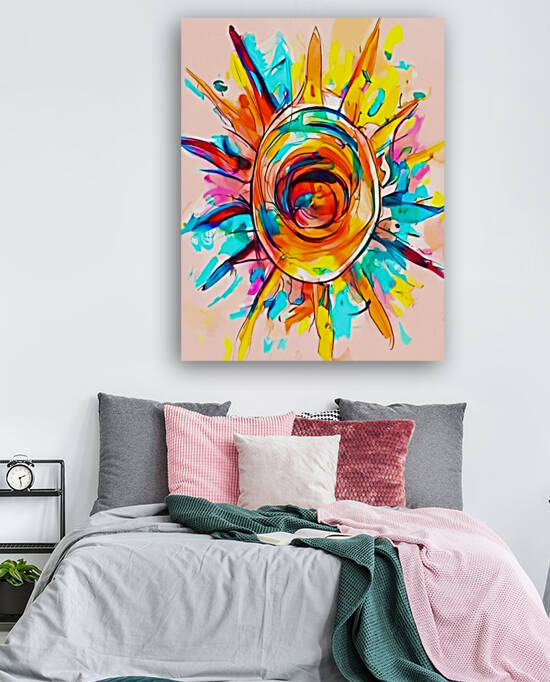the magic sun above the sea by Aroness