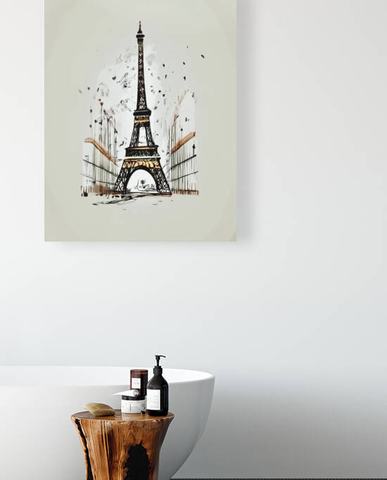 Paris Monument Modern Wall Art by Aroness