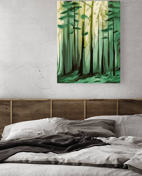 My Forest Modern Wall Art by Aroness