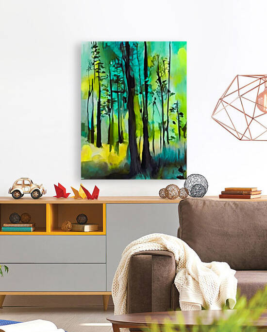 Forest Trend Painting by Aroness