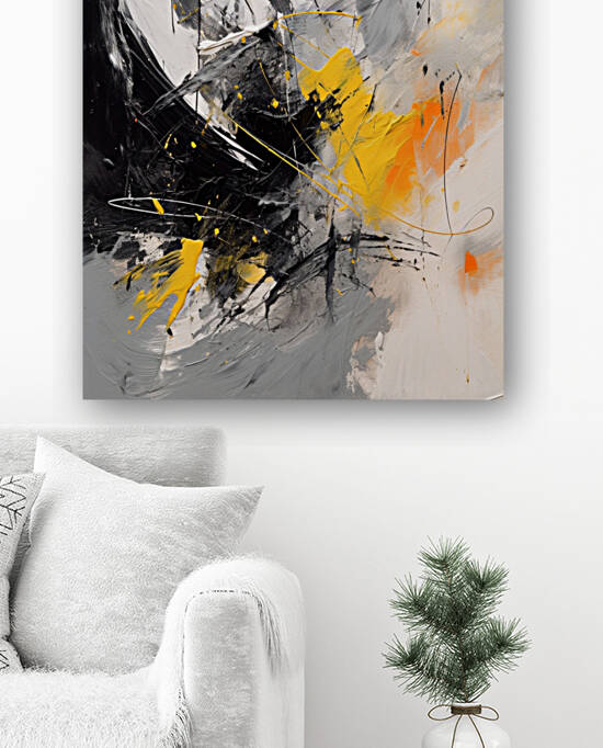 Modern painting for living room or bedroom by Aroness
