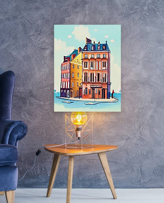 My beautiful building in Paris by Aroness