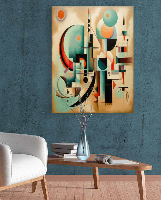 very modern painting for apartment and house by Aroness