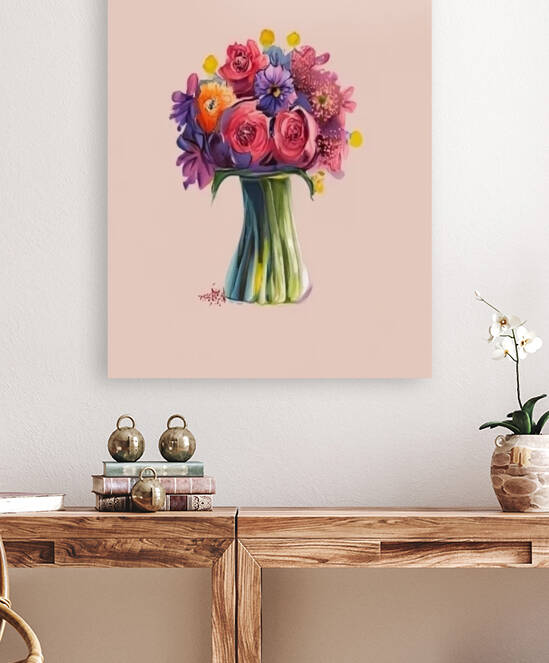 Bouquet of summer flowers by Aroness
