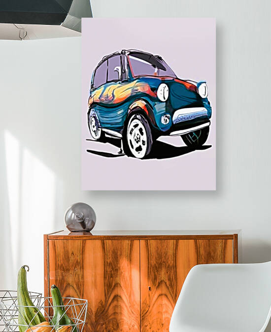 Old car painting by Aroness