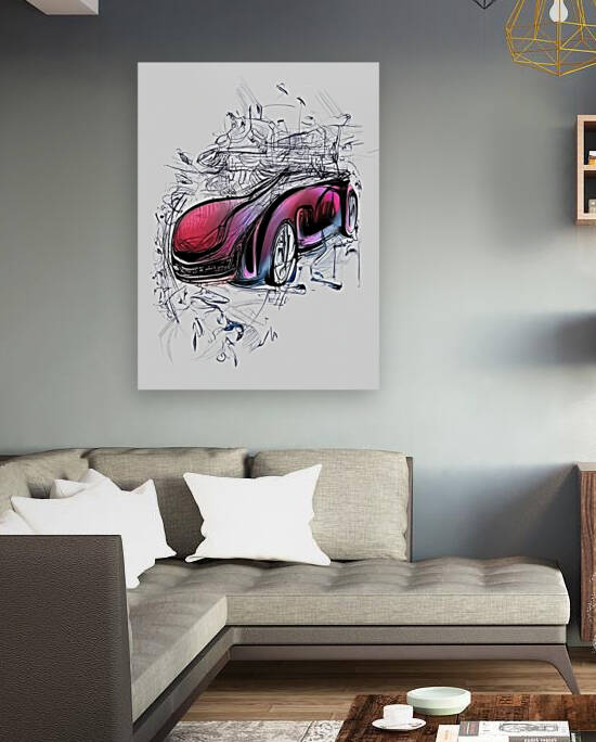 Modern car design by Aroness