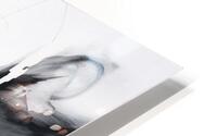 Modern paint stains HD Metal print
