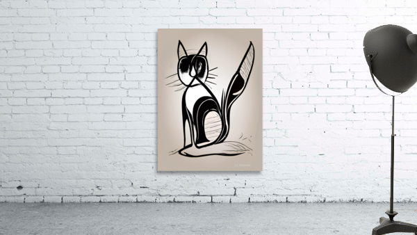 modern cat wall decor Wall Preview