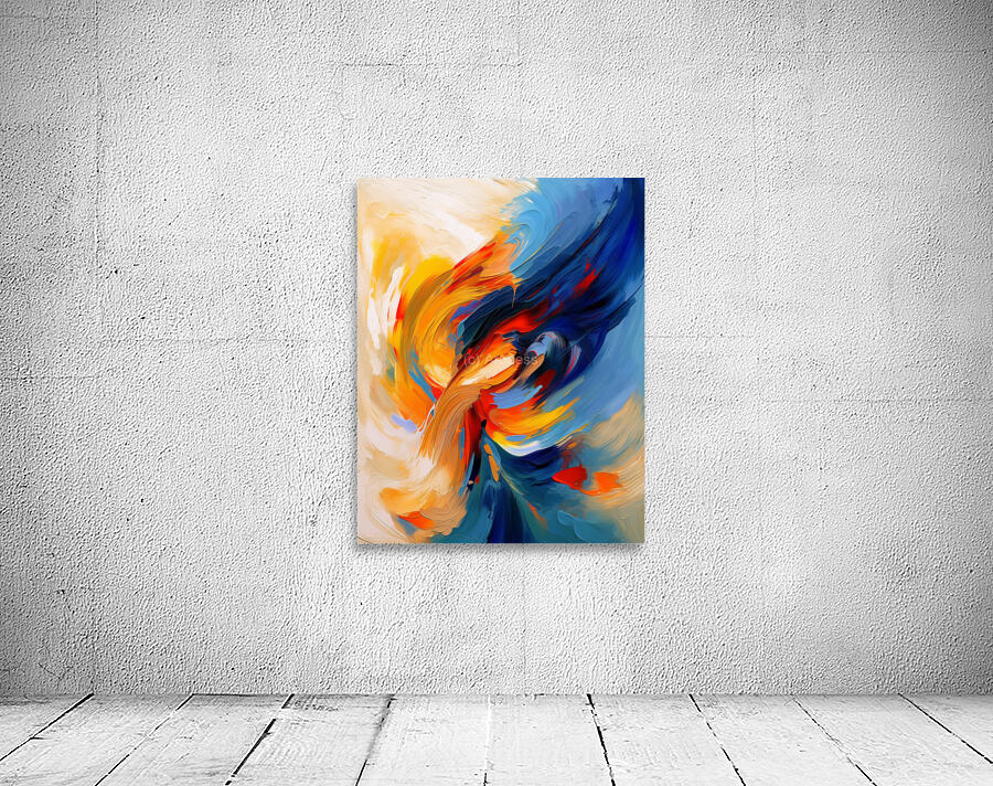 modern paint stain Wall Preview