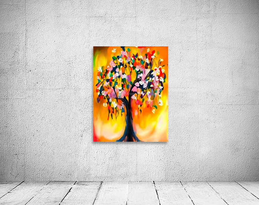 Magic tree painting Wall Preview