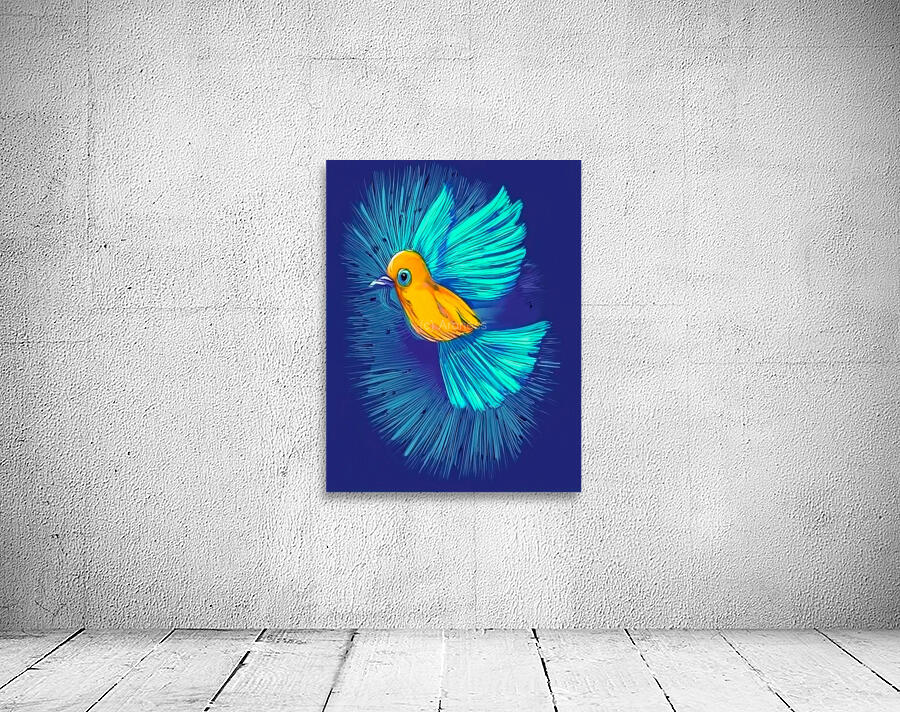 Magic Bird Wall Art Wall Preview