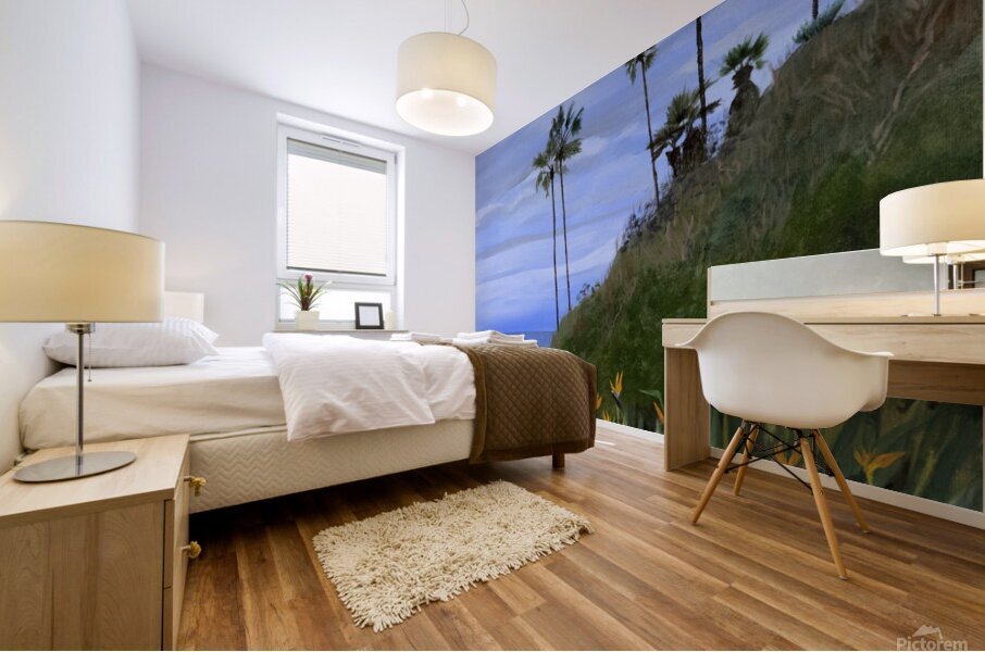 meditationgarden Mural print