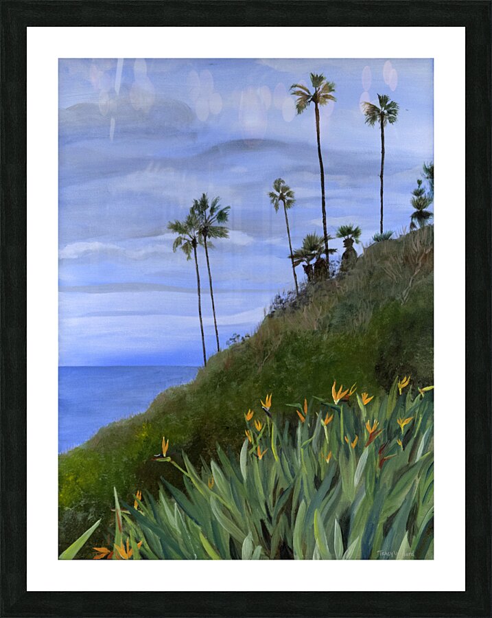 meditationgarden Picture Frame print