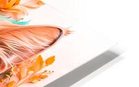 cat painted with beautiful attractive colors HD Metal print
