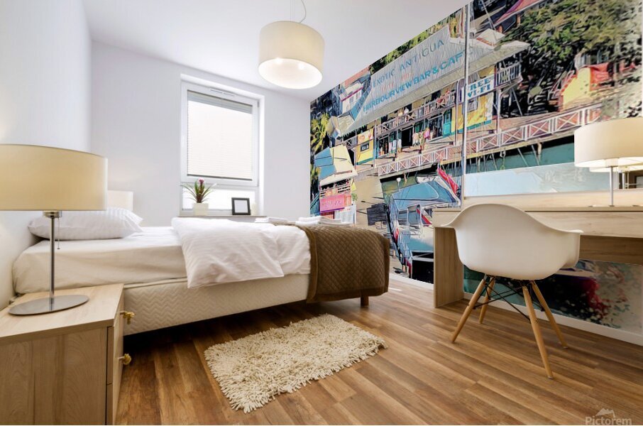 Caribbean Cool_RezN888_Holt Mural print