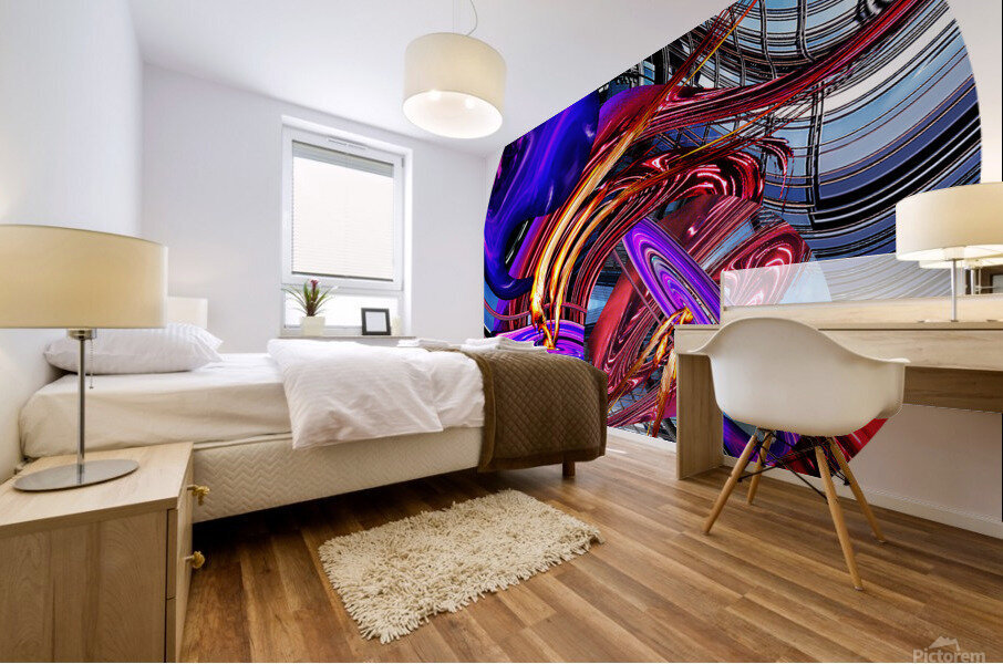 Psychedelic 35 Mural print