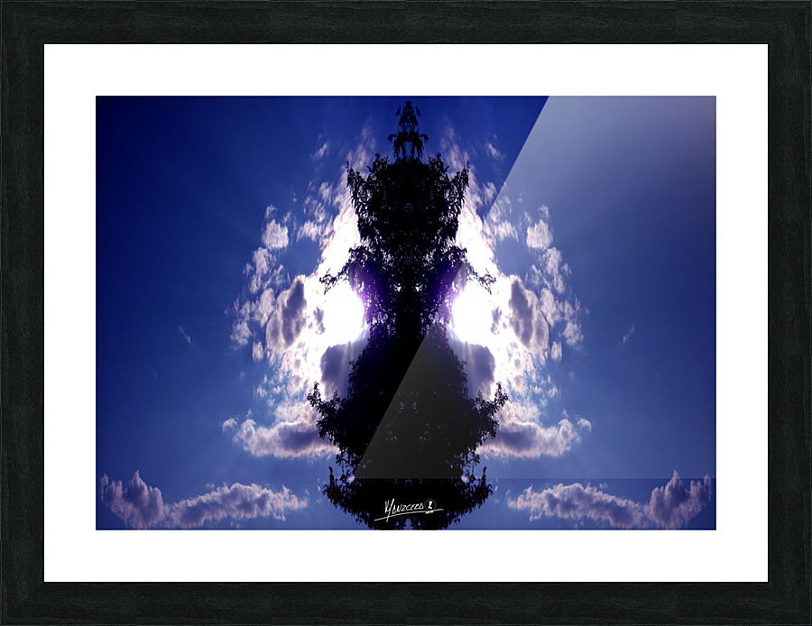 Blue 2 Picture Frame print