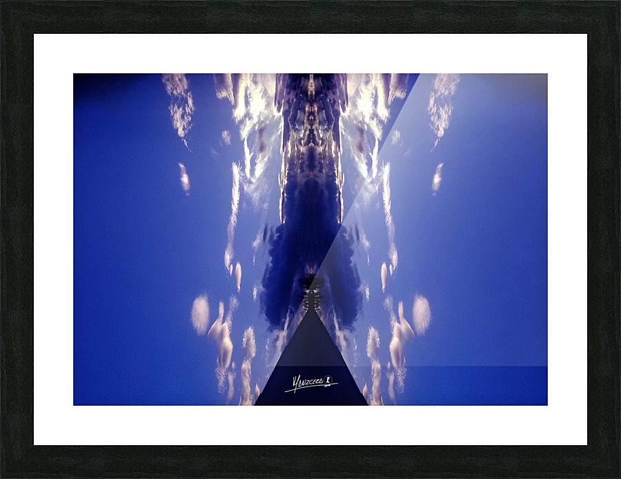Cloud 24 Picture Frame print