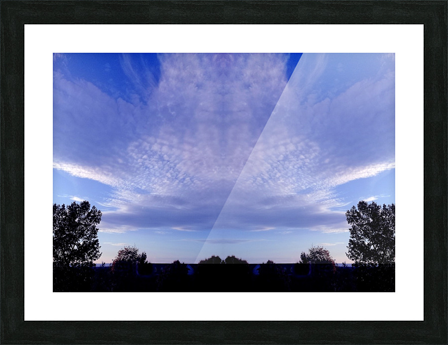 Cloud 44 Picture Frame print