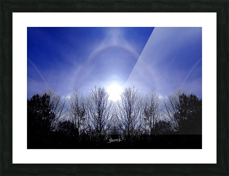 Clouds 55 Picture Frame print