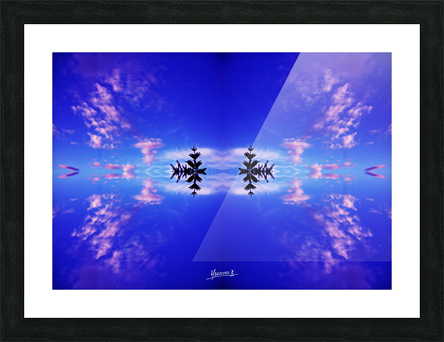 Cloudes 105 Picture Frame print