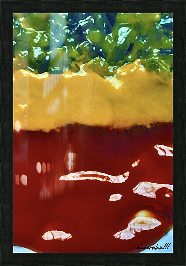 REAGANOMIC VEGGIES Picture Frame print