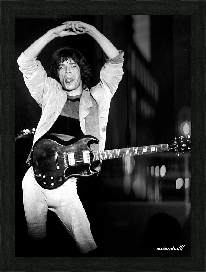 MICK Picture Frame print