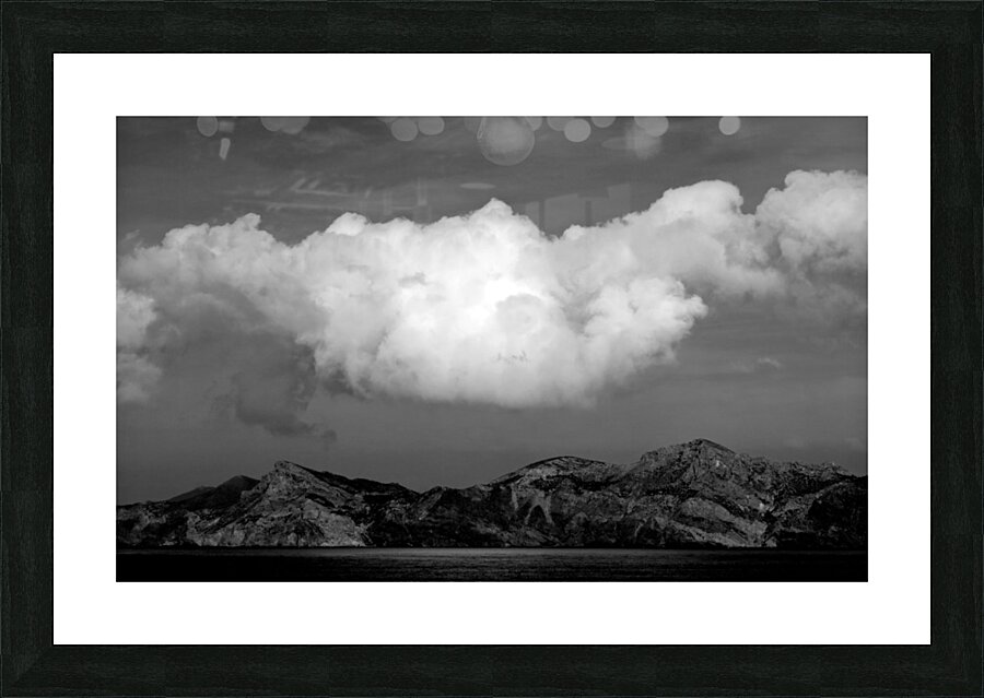 SPANISH COAST Picture Frame print